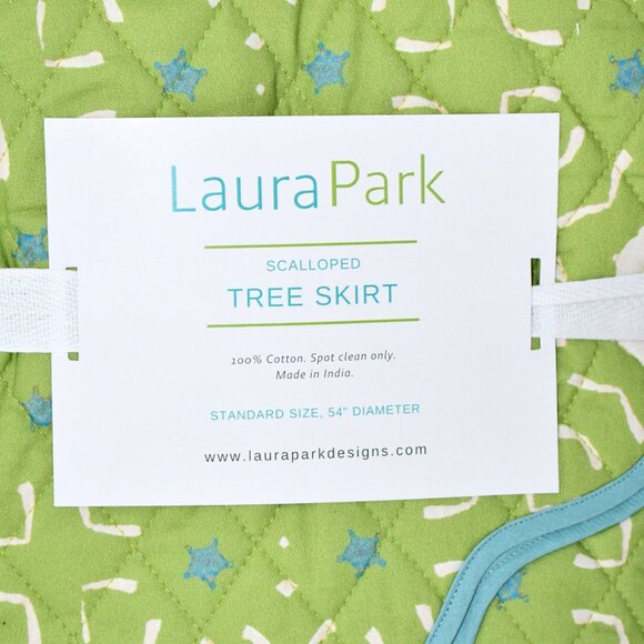 Laura Park Holiday Collection Dorset Garden Tree Skirt...